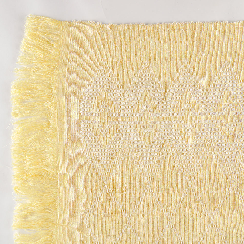 Swedish Pattern Handwoven Cotton Blanket