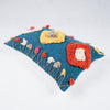 Punch Needle Embroidered Cushion Cover with Diamond Pattern