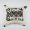 Hand Weaved Cotton Cushion Cover with Ethnic Pattern