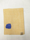 100% Cotton Book Cover with Beautiful Embroidery Flowers (Design 1)