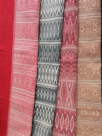 Natural Dyed Handwoven Cotton Console Runner