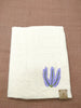 100% Cotton Book Cover with Beautiful Embroidery Flowers (Design2 )