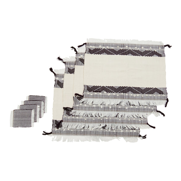 Handwoven Cotton Placemat (4 Sets)