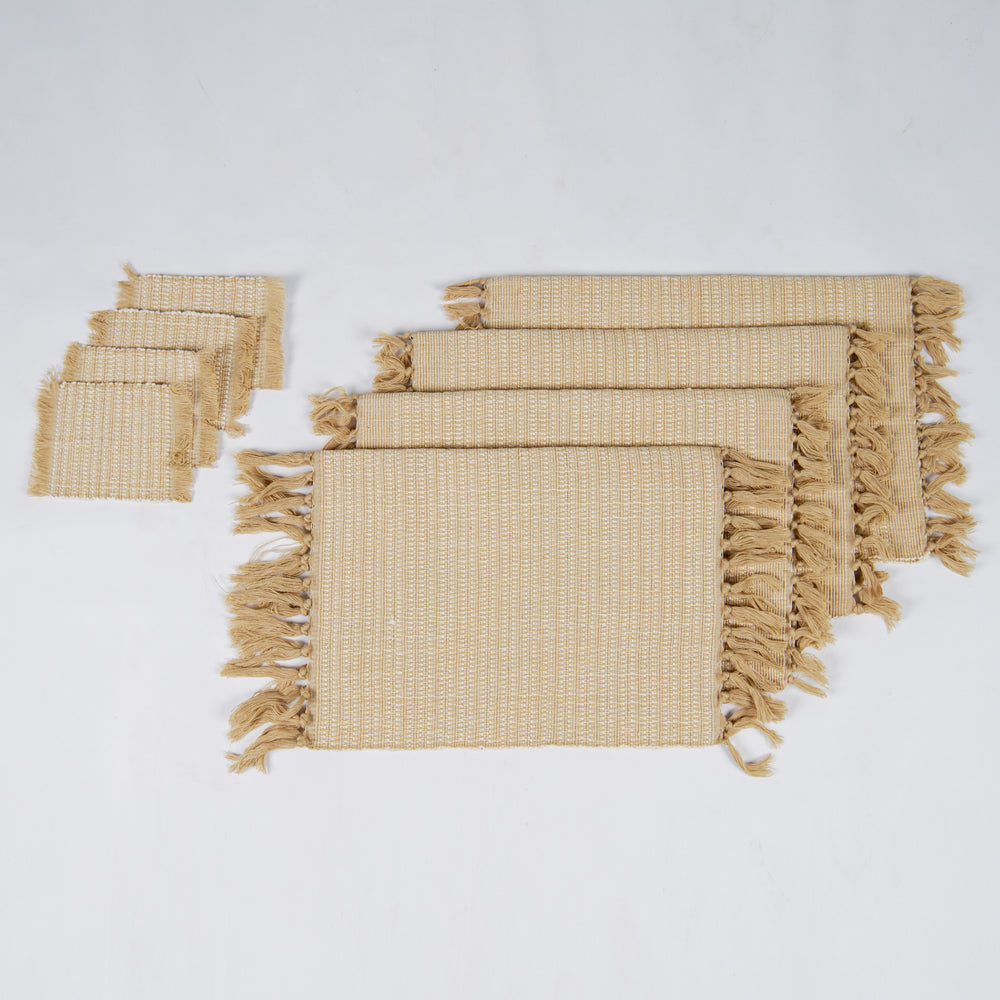 Handwoven Cotton Placemat (4 Sets)