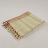 Natural Dyed Handwoven Table Runner in Royal Jasmine Pattern