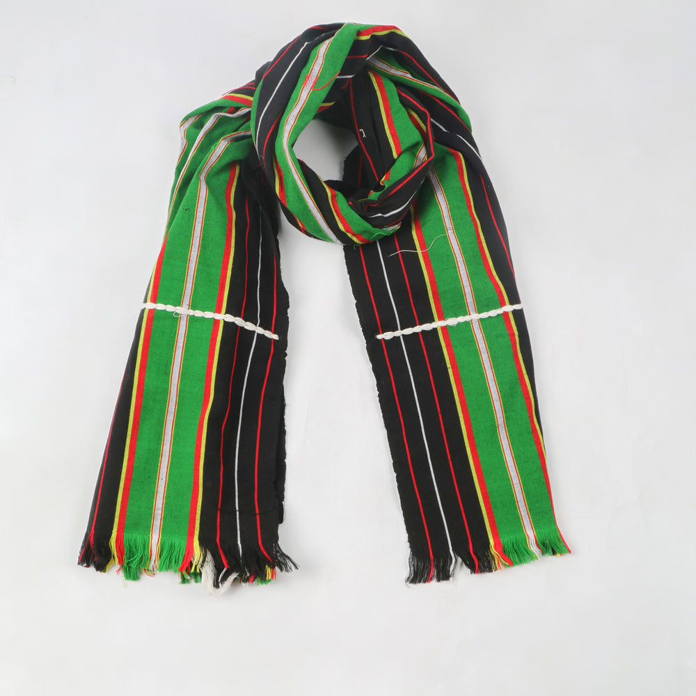 Chin Traditional Design Handwoven Shawl