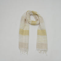 Organic Dyed Handwoven Shawl with Bamboo Cotton