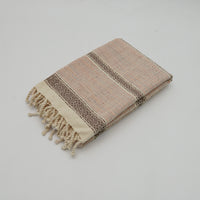 Natural Dyed Backstrap Weaved Pattern Table Runner