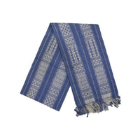 Natural Dyed Handwoven Cotton Console Runner