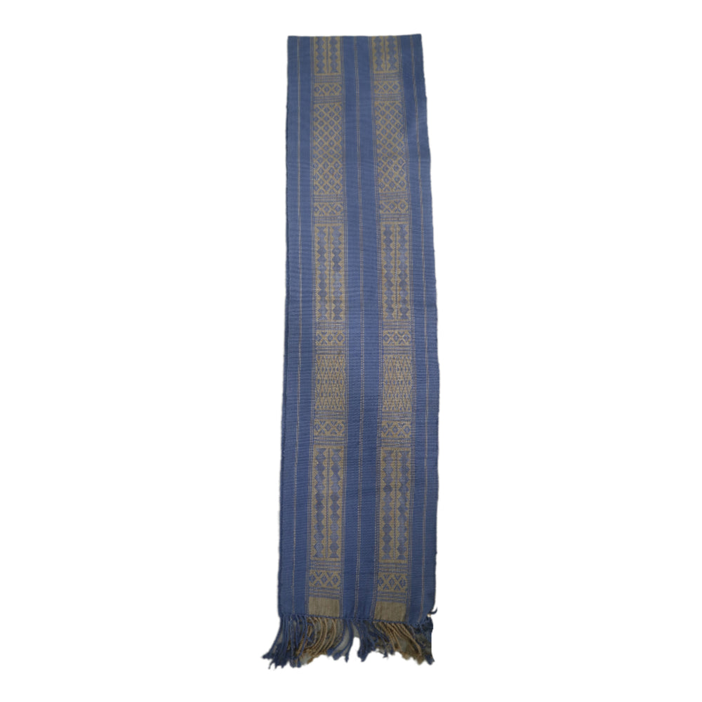 Natural Dyed Handwoven Cotton Console Runner