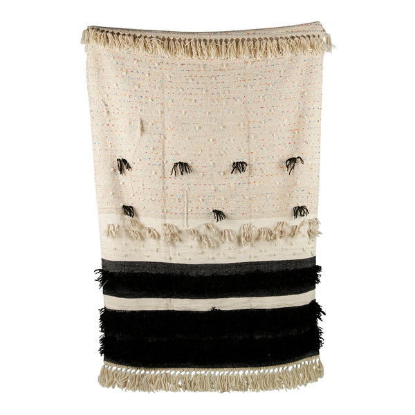 Handwoven Modern Pattern  Design Cotton Throw