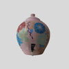 Hand painted Water Pot with Decoupage Foral Design