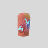 Hand painted Flower Pot(Tall) with Painted  Flower Design