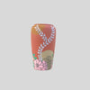 Hand painted Flower Pot(Tall) with Painted Pink Flower Design