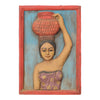 Antique Inspired Wooden Wall Hanging - 