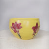 Hand painted Candy Holder Pot with Decoupage Floral Design